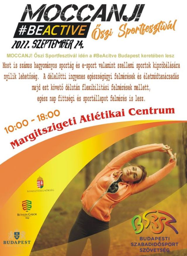 Moccanj sportfesztivál a Margit-szigeten